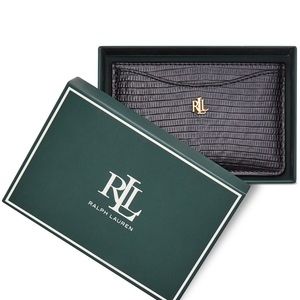 Ralph Lauren Small Leather Card Case MSRP $50
